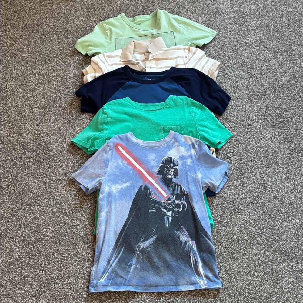 T-Shirts bundle Gap boys size L (10)